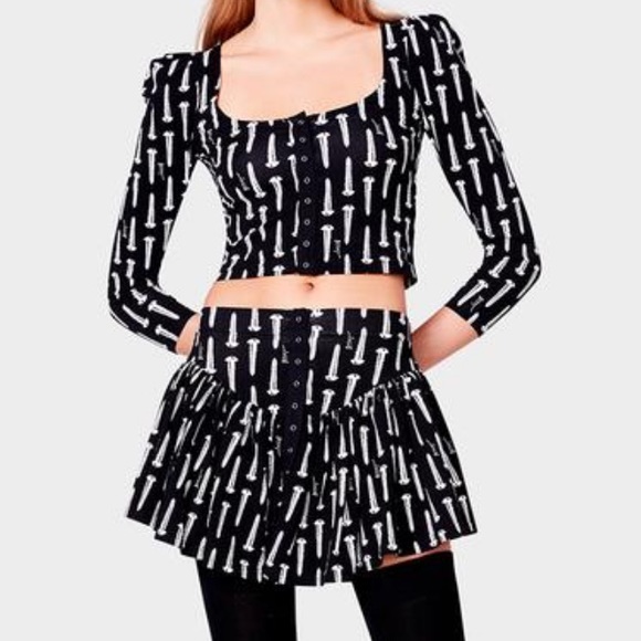 Betsey Johnson Dresses & Skirts - BNWT Screw Top & Skirt set